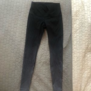 NWOT! Lululemon black/gray ombré full length pants